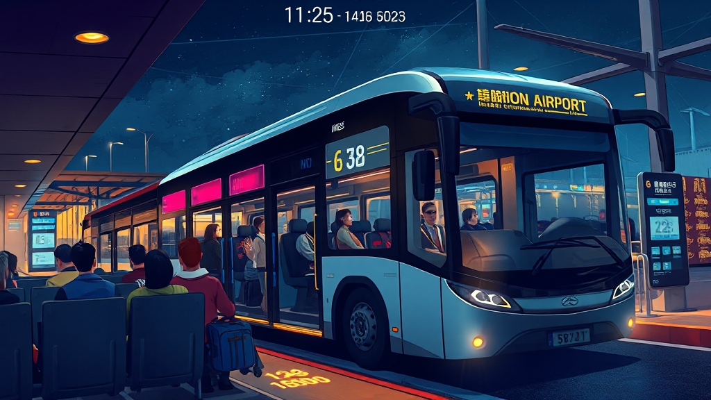 버스 변경 사항 및 추가 정보 (illustration 스타일)