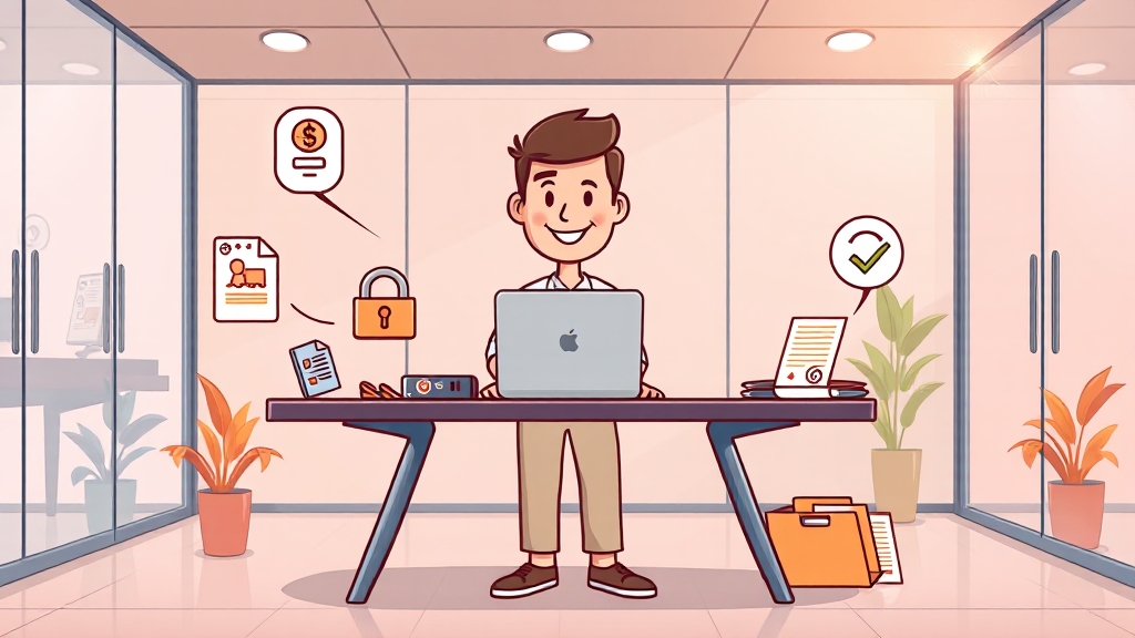 실업급여, 어떻게 신청할까? (cartoon 스타일)