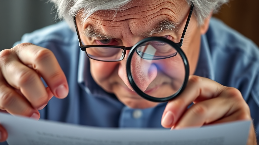 백내장 수술 관련 분쟁 사례 및 예방 (realistic 스타일)