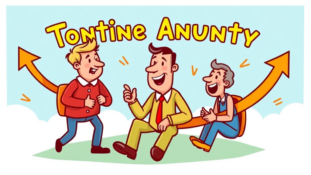 톤틴연금, 무엇이 특별할까? (cartoon 스타일)