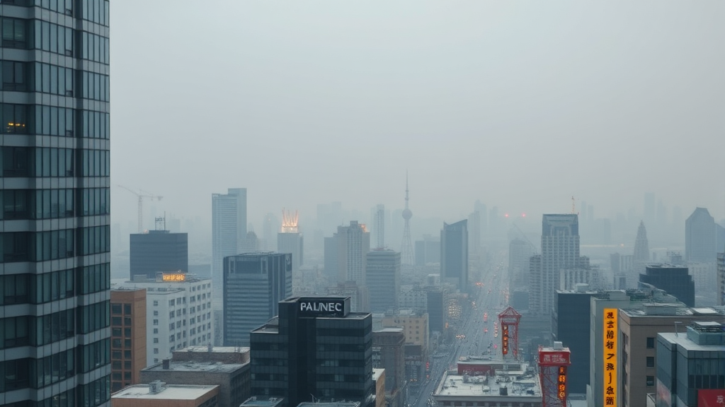 부동산 시장 위험 요인 분석 (realistic 스타일)