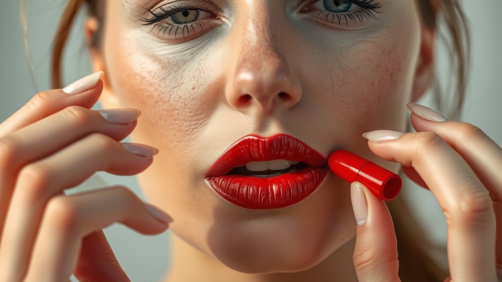 구순염 종류: 꼼꼼 비교 (realistic 스타일)