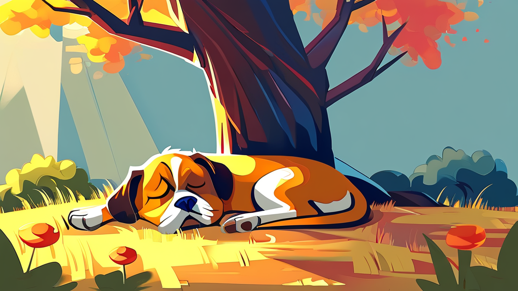 반려동물 납골당 및 수목장 옵션 소개 (cartoon 스타일)