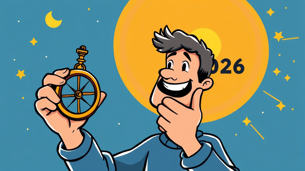 운세 확인 전 체크포인트: 준비사항 및 활용 팁 (cartoon 스타일)