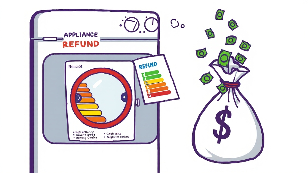 온라인 환급 신청 방법 (cartoon 스타일)