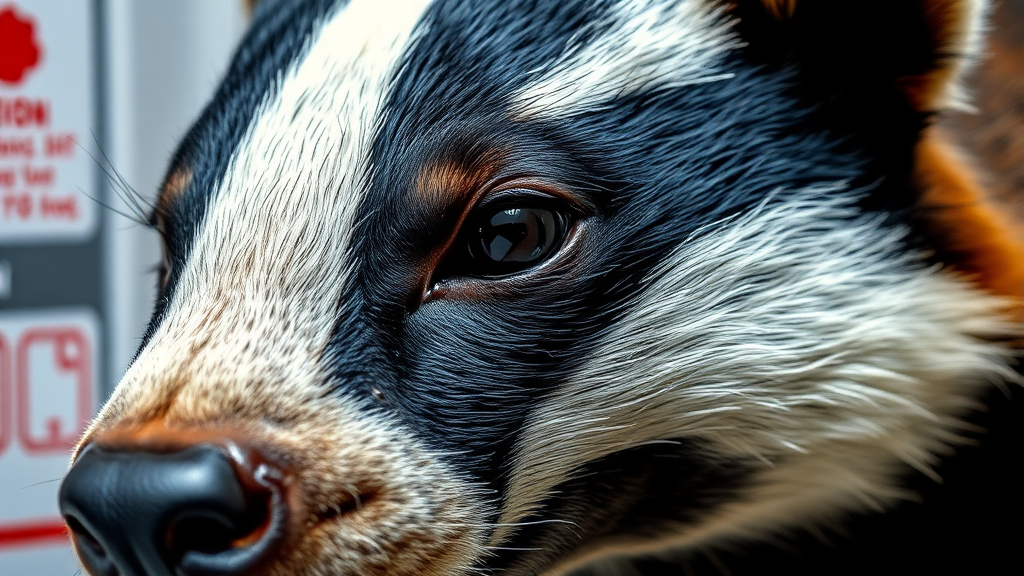 오소리 기름 부작용 및 주의사항 (realistic 스타일)