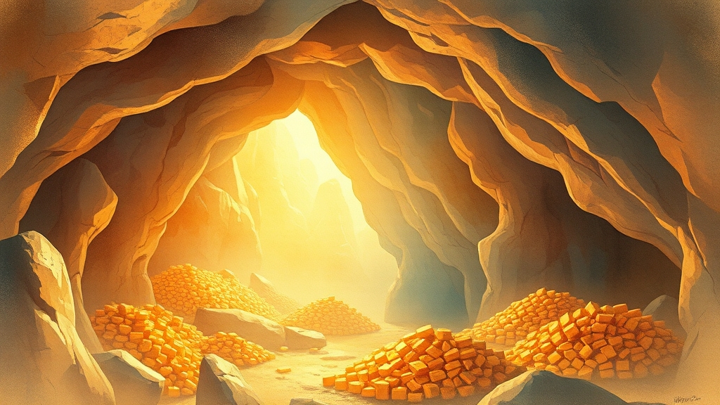 금 투자 전략 및 주의사항 (watercolor 스타일)