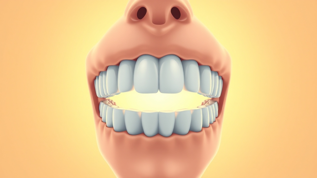 건강한 잇몸을 위한 영양 전략 (illustration 스타일)