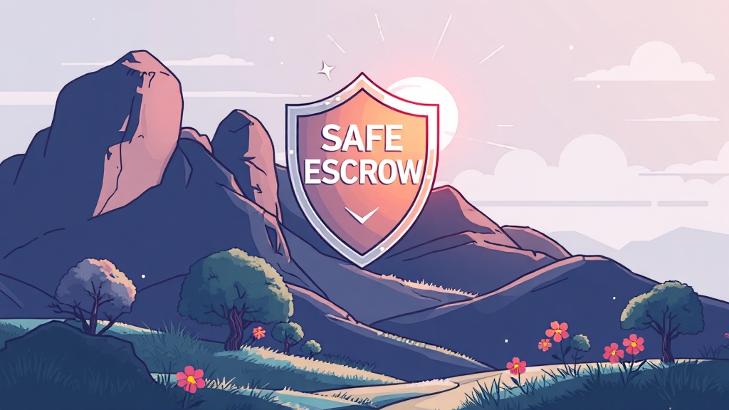 안전 거래, 이것만은 꼭! (illustration 스타일)