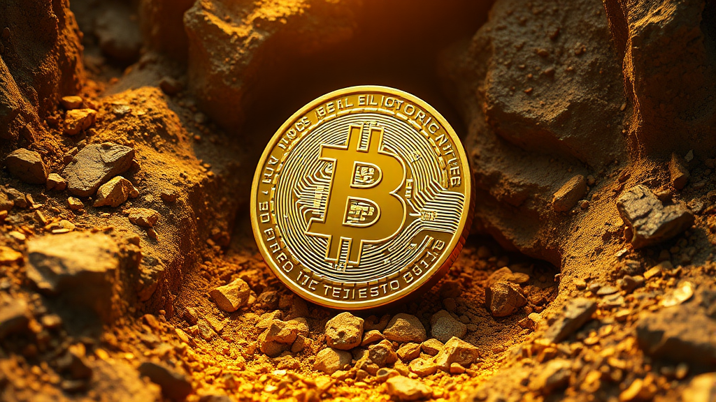 비트코인, 디지털 화폐 이해 (realistic 스타일)