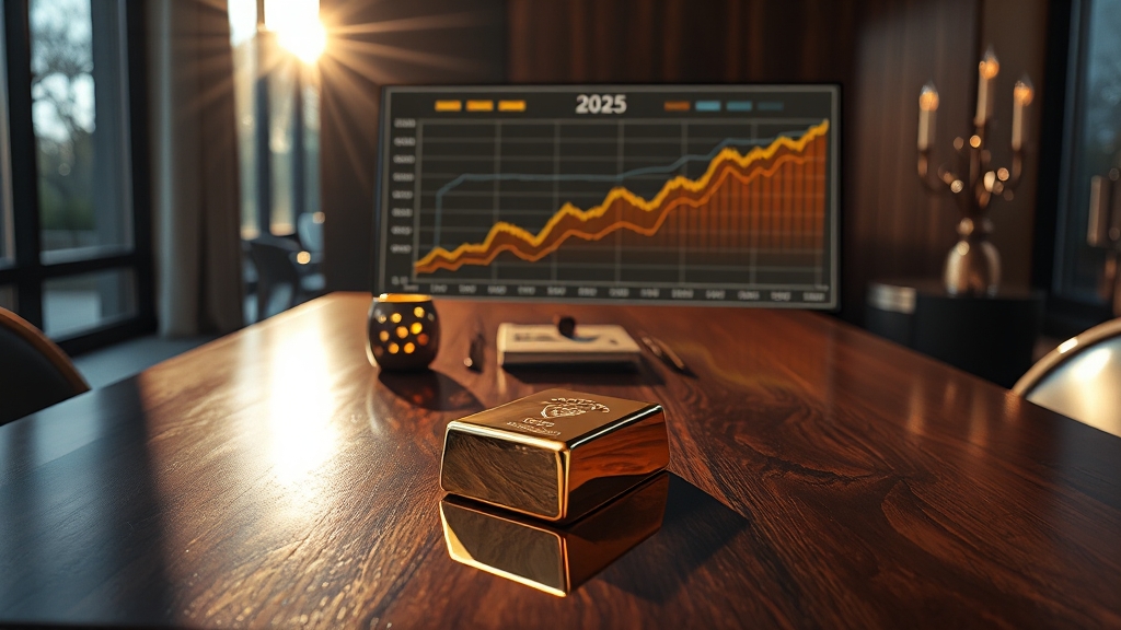 금 시세, 5가지 핵심 변수 (realistic 스타일)