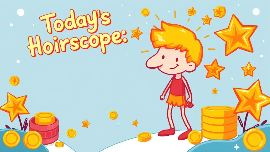 오늘의 운세: 전체 요약 & 주의사항 (cartoon 스타일)