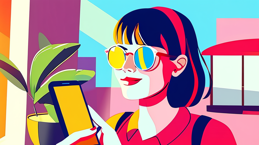 눈 건강을 위한 생활 습관 가이드 (cartoon 스타일)