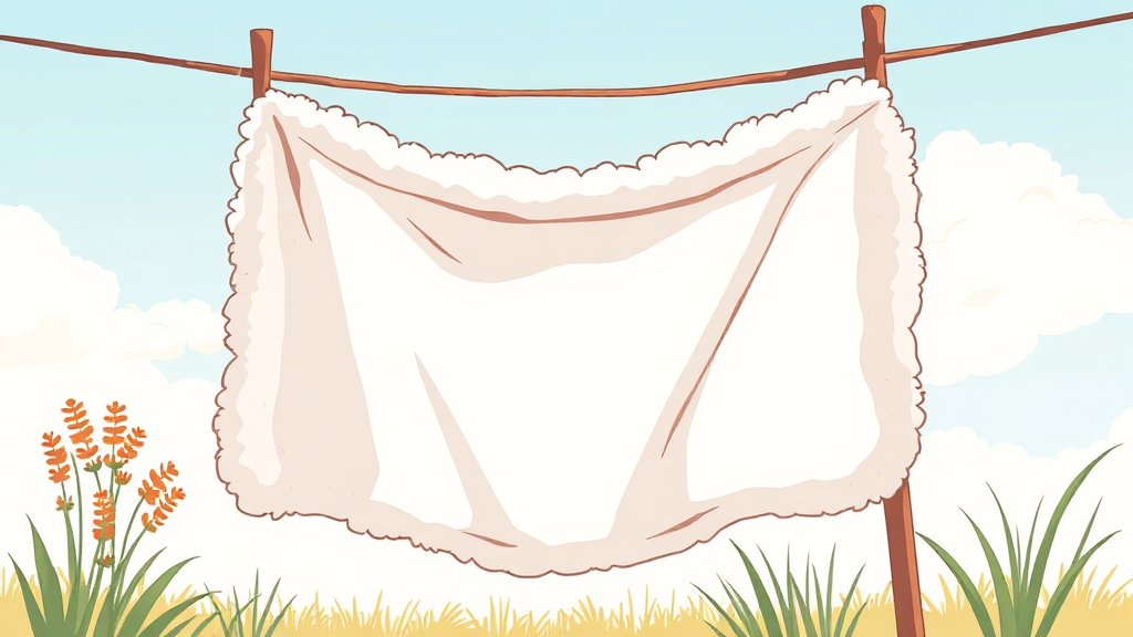 패딩 보관법 (illustration 스타일)