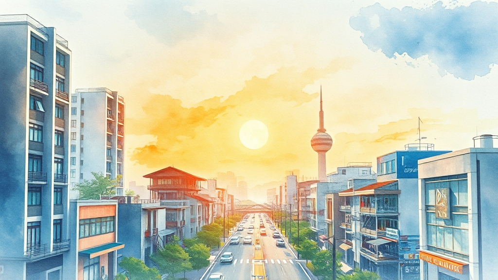 지원금 종류는? (watercolor 스타일)