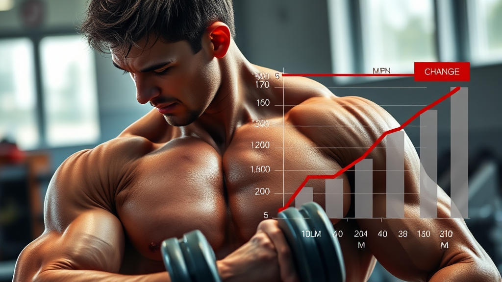 크레아틴과 운동 효과: 3개월 후 변화 (realistic 스타일)