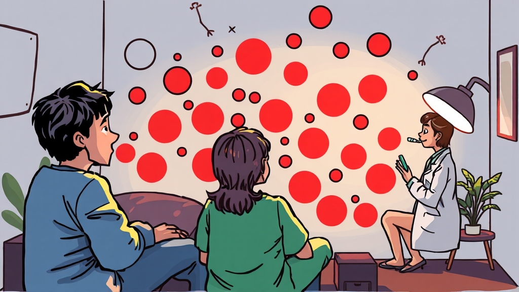 주요 증상 상세 분석 (cartoon 스타일)