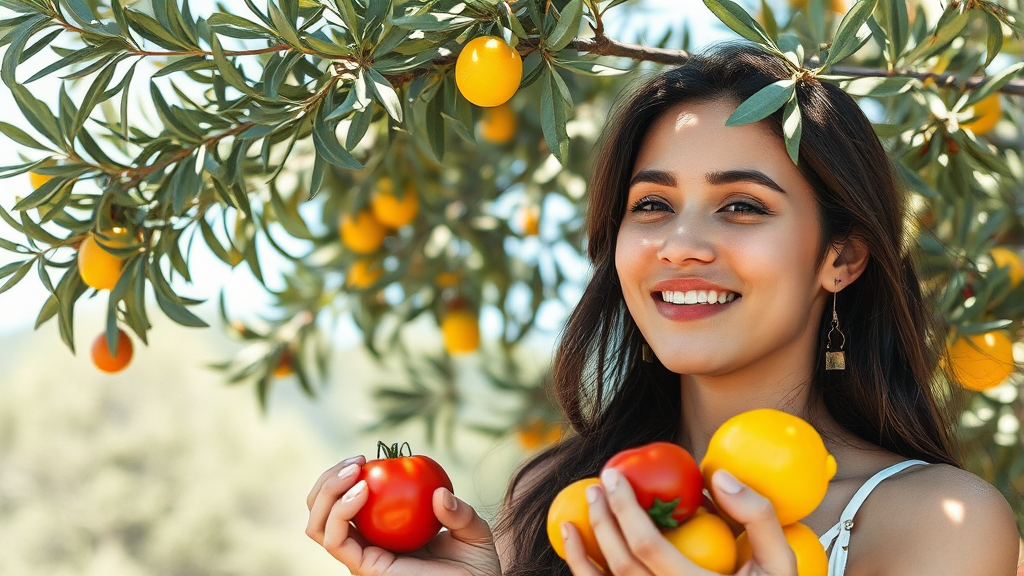 피부 건강, 어떻게? (watercolor 스타일)