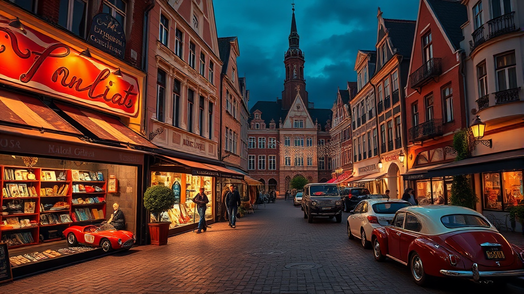 루덴시아 주요 시설 (realistic 스타일)