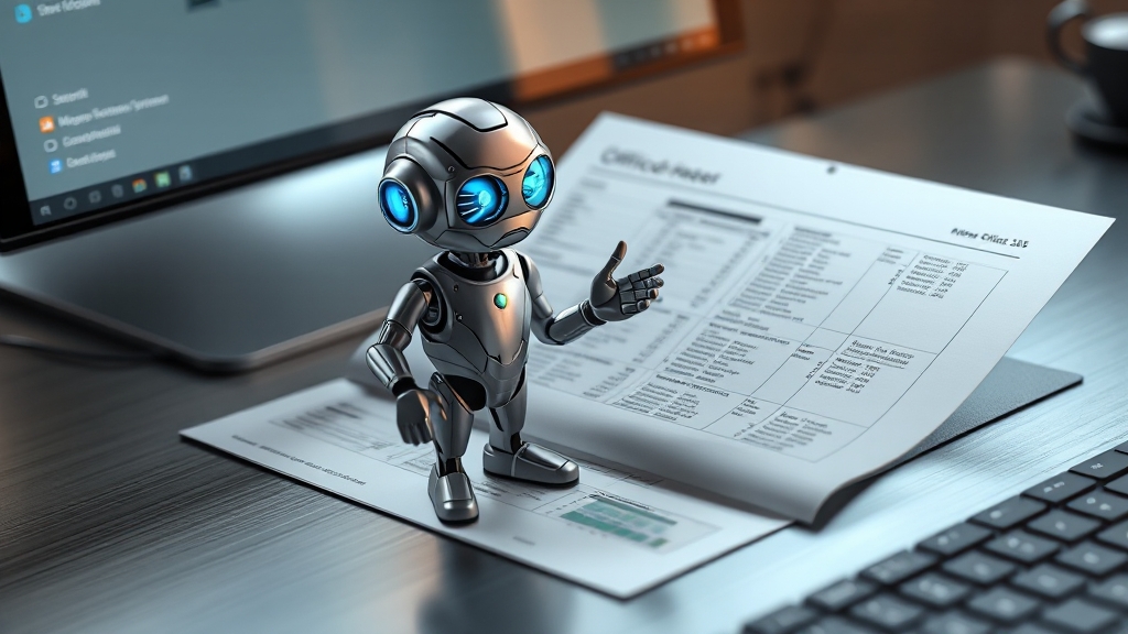 MS 오피스 365의 AI 기능 (코파일럿) (realistic 스타일)