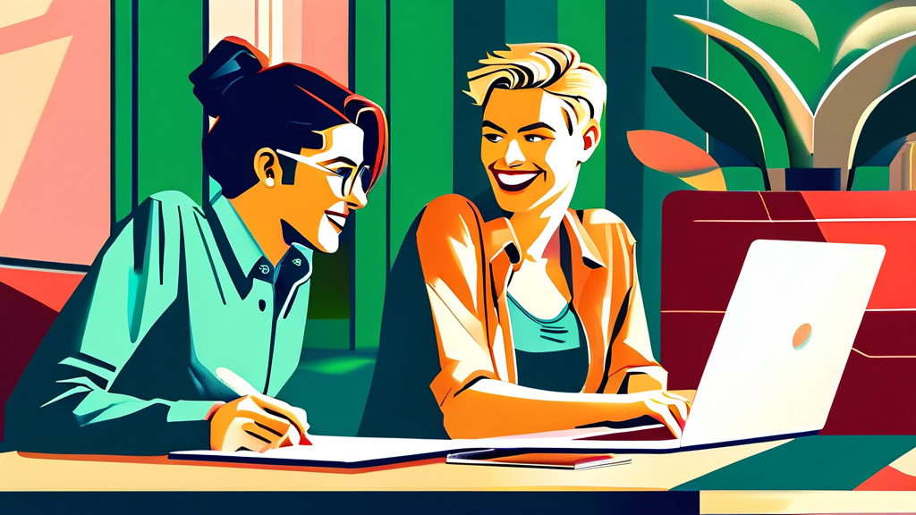 금리부터 상환까지: 정책자금의 구체적인 조건 이해 (illustration 스타일)