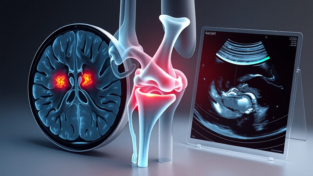 정확한 진단을 위한 검사 (illustration 스타일)