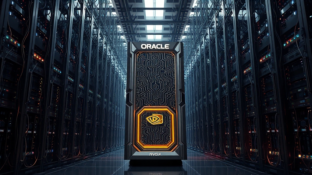 오라클 AI 전략: 차별화된 경쟁력 (realistic 스타일)