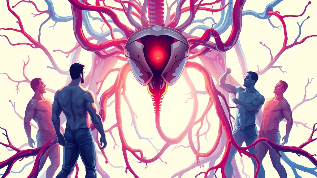 함께 복용하면 좋은 영양제 (illustration 스타일)