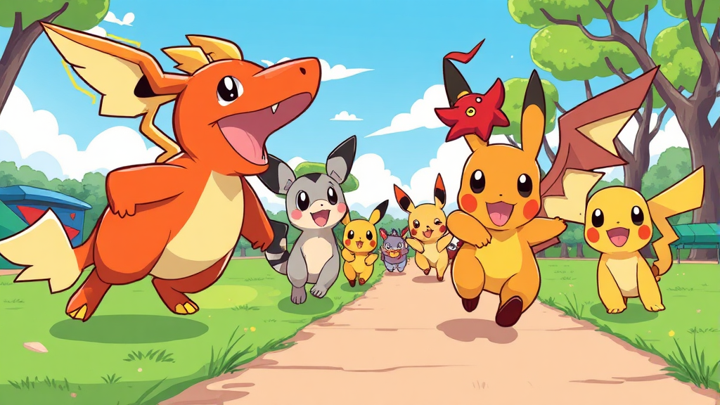 포켓몬런 서울 2026: 성공적인 참가를 위한 준비물 및 팁 (cartoon 스타일)