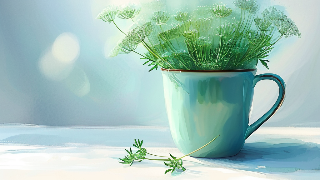 취나물 보관법: 신선함을 오래 유지하는 방법 (watercolor 스타일)