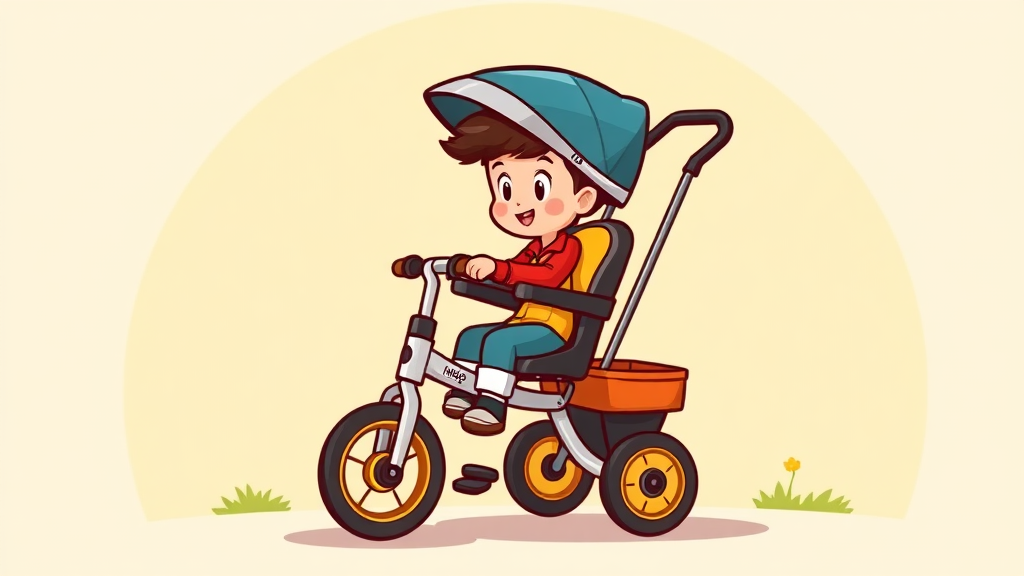 이런 점이 좋았어요! 올보르 앨빈 트라이크 추천 대상 (cartoon 스타일)