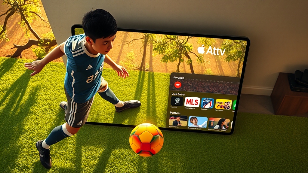 애플TV 시청법 (realistic 스타일)