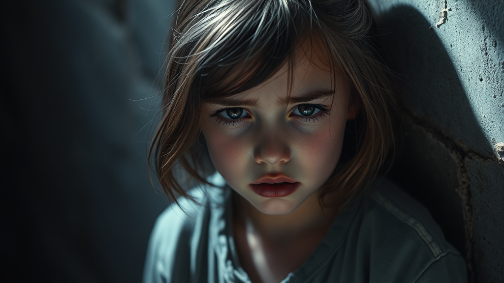 가정폭력 및 성폭력 피해 고백 (realistic 스타일)