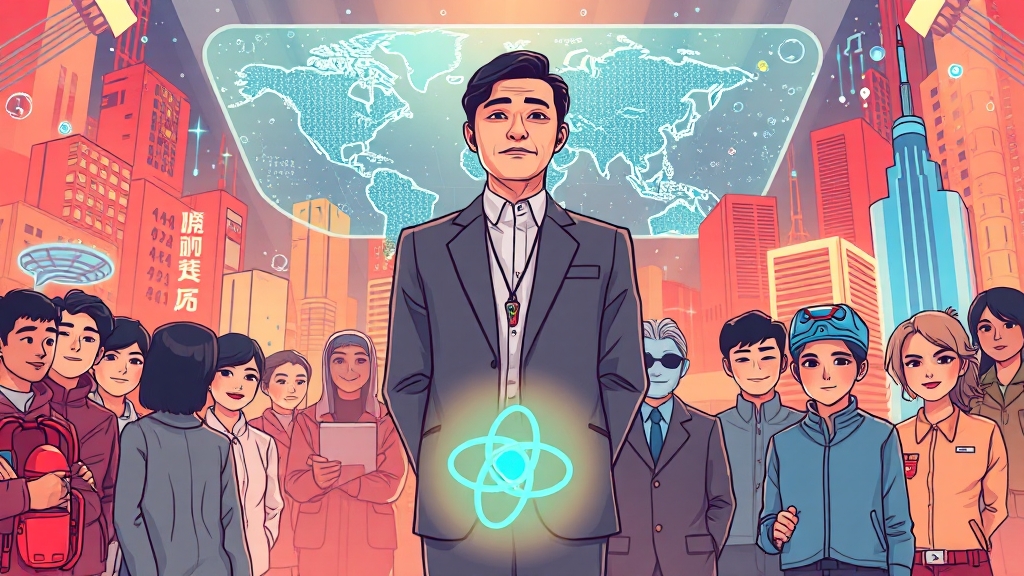 경제정책 및 첨단산업 육성 방안 (cartoon 스타일)