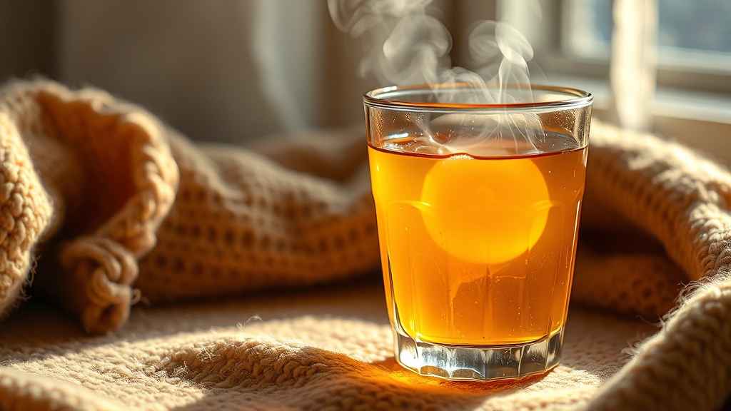 꿀, 천연 감기약의 효과 (realistic 스타일)