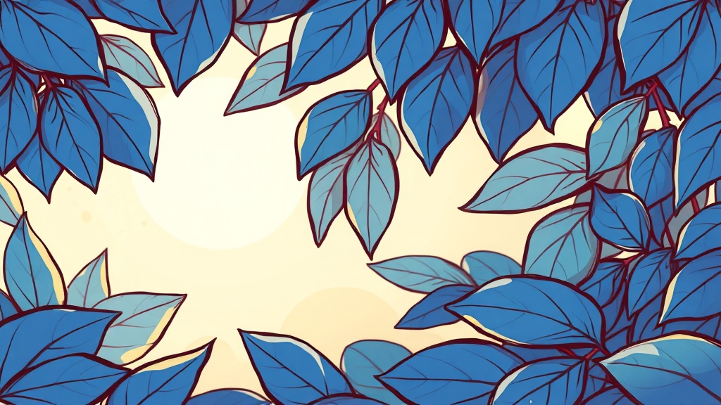 비염 완화, 삼백초 효능 (cartoon 스타일)