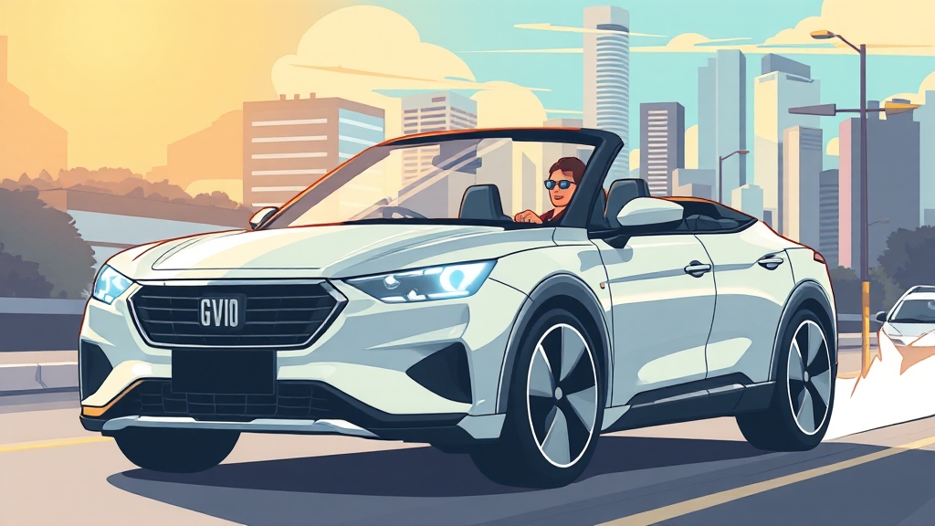 GV70, 당신의 선택은? (cartoon 스타일)