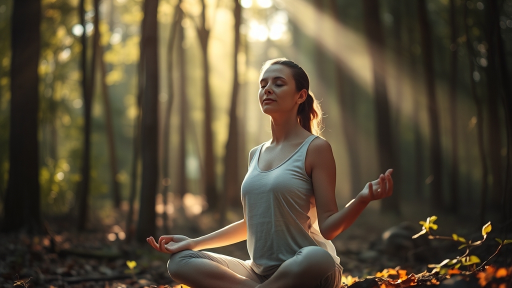 스트레스 해소 방법 (realistic 스타일)