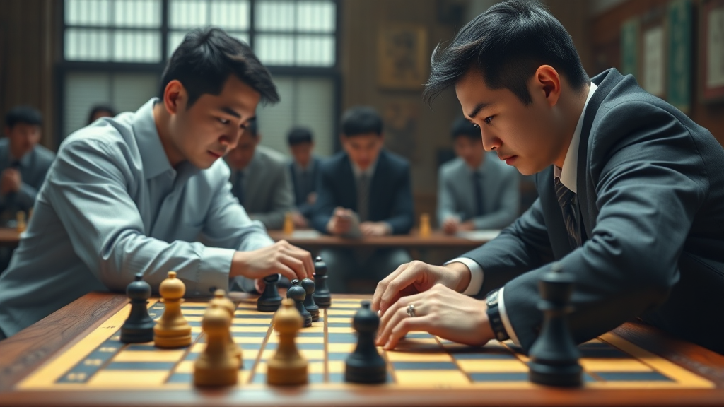 주요 기전 일정 및 결과 (realistic 스타일)