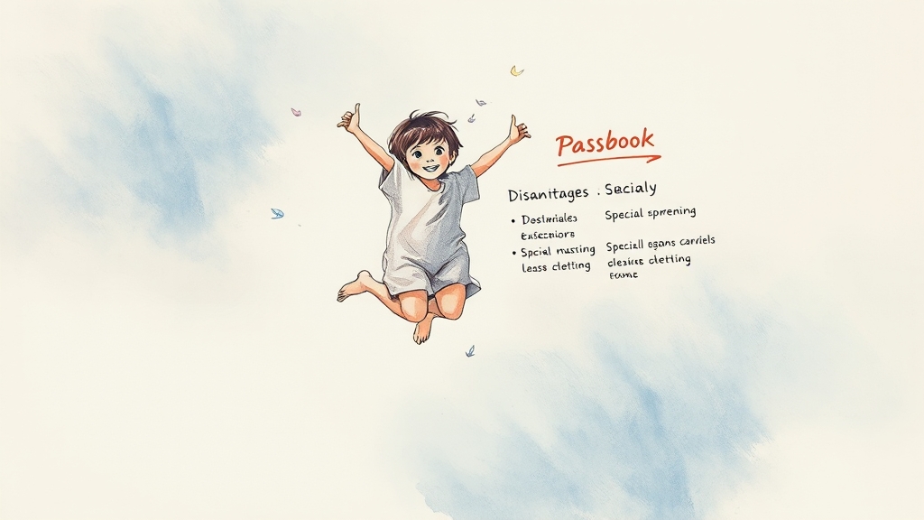 청년도약계좌 중도해지 및 유의사항 (watercolor 스타일)