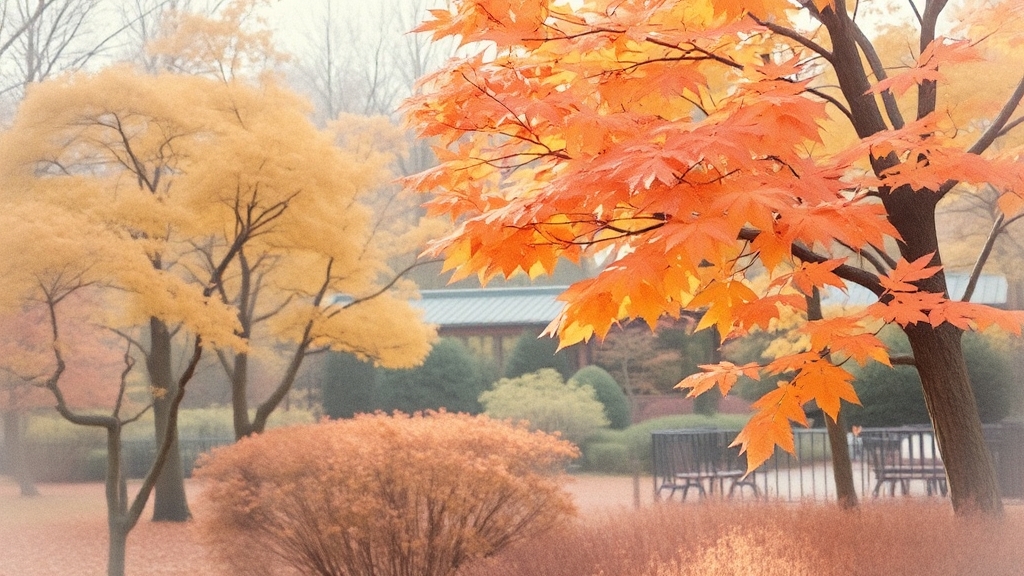 화담숲, 예약은 필수! (watercolor 스타일)