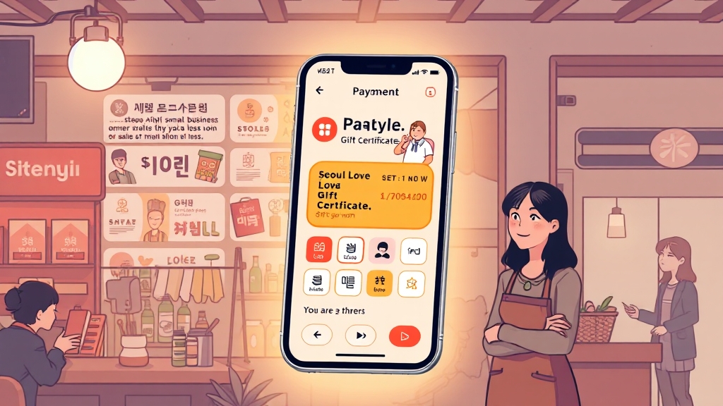땡겨요 민생지원금 활용법 (illustration 스타일)