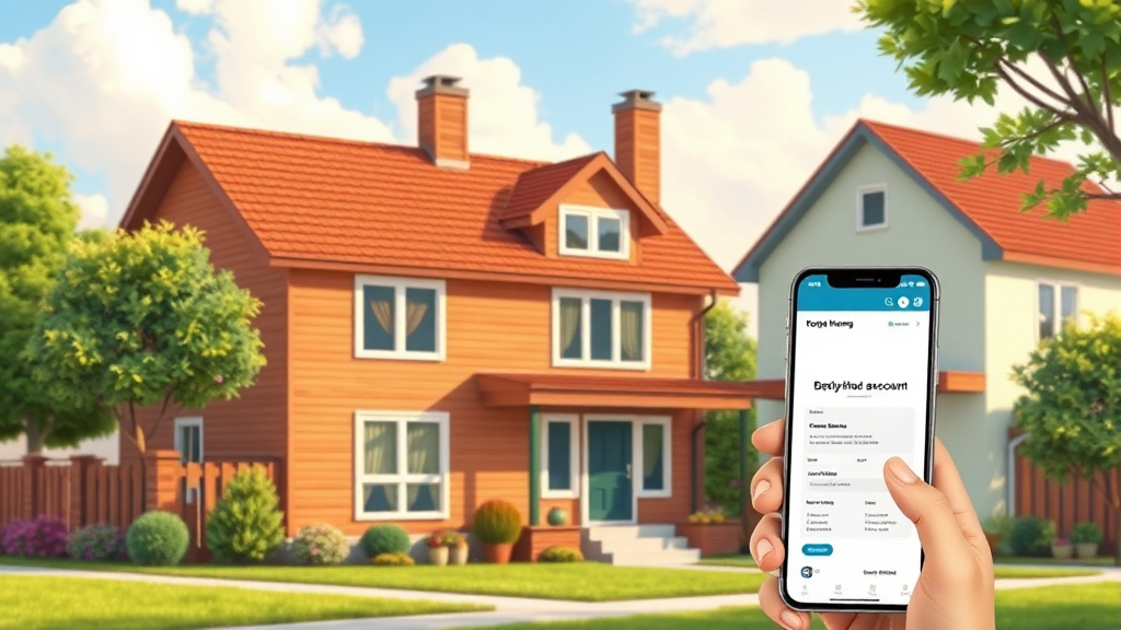 청약통장 전환 및 신규 가입 방법 (realistic 스타일)