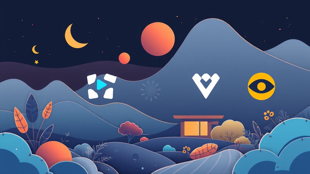 AI 비디오 편집 도구 소개 (illustration 스타일)