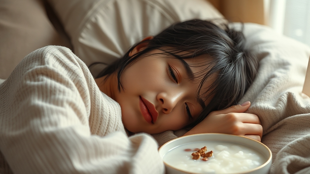 장염 완화 위한 생활 습관 (realistic 스타일)