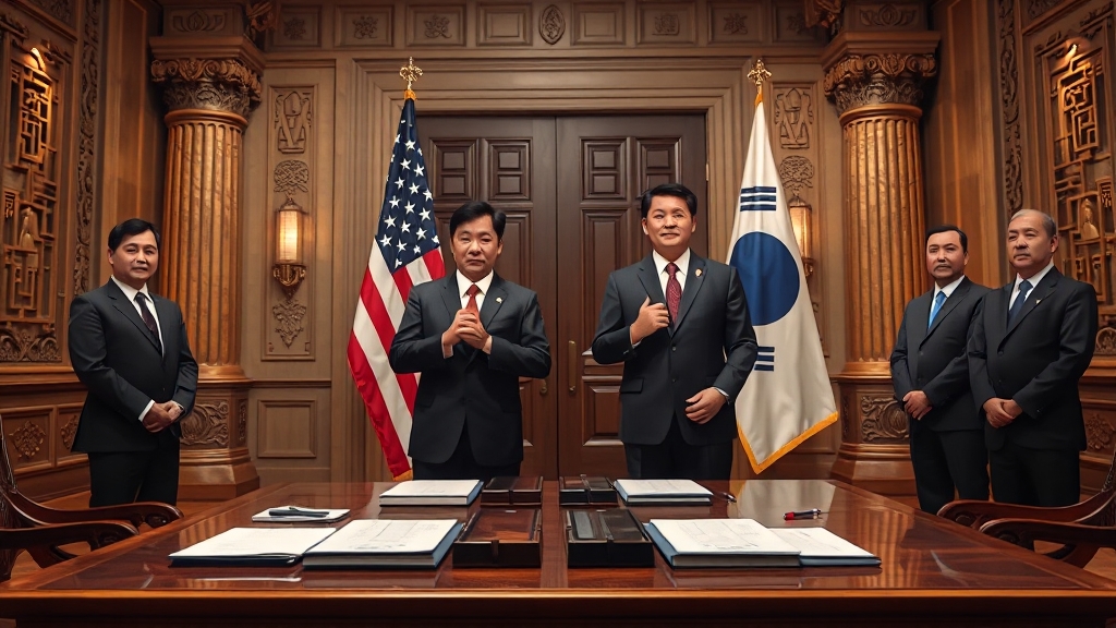 한미 관세 15% 합의: 핵심은? (realistic 스타일)