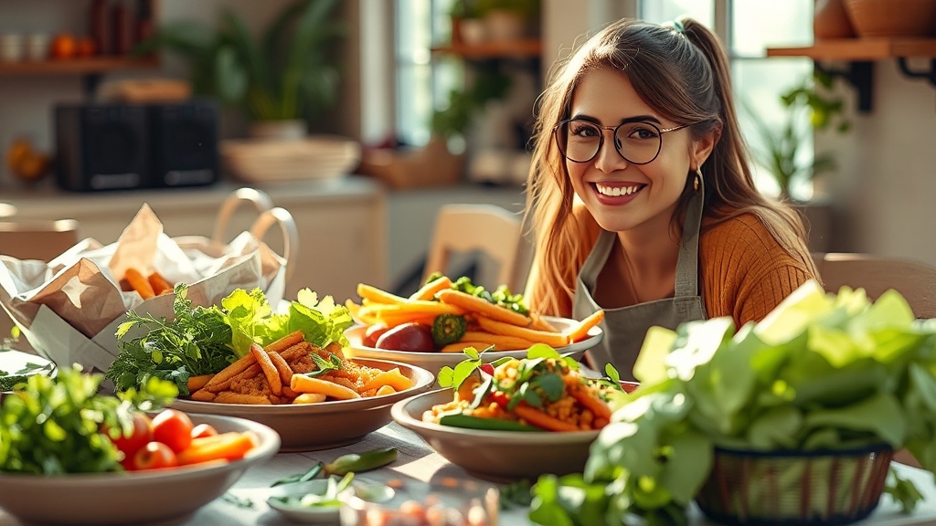 비건 밀키트란? (realistic 스타일)