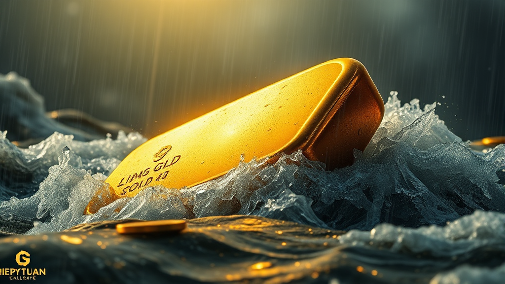 골드바 투자 완벽 가이드: 가격 결정 요인부터 전망까지 4 안전자산 금, 왜 경제 불안 시 주목받을까? (realistic 스타일)