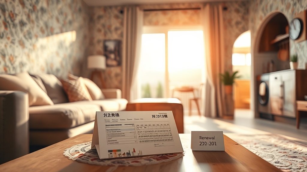 자동 연장 및 할인 적용 시점 (realistic 스타일)