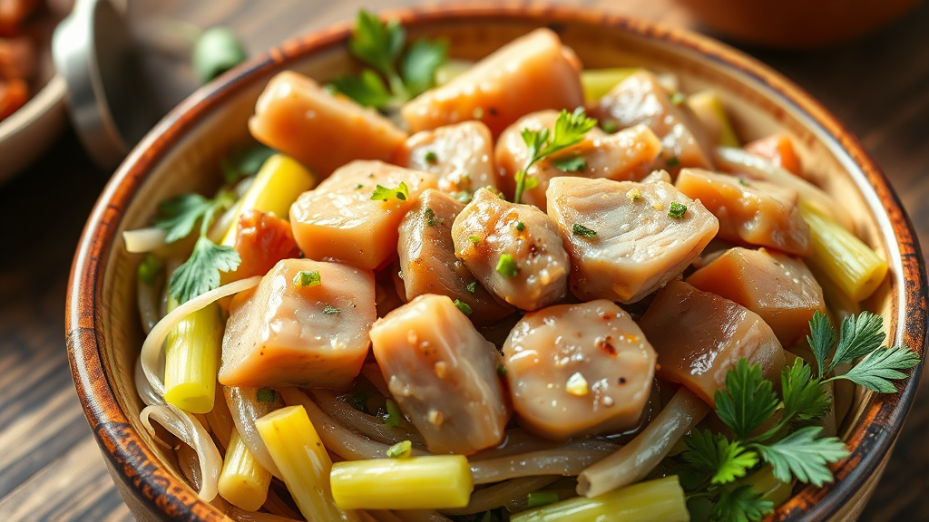 육류 조리법: 건강하게 즐기는 방법 (realistic 스타일)